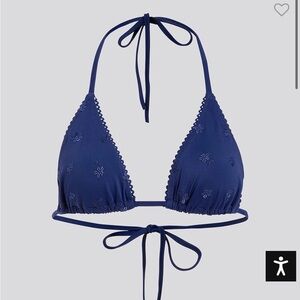 Solid & Striped New Navy Bikini. Top and bottom